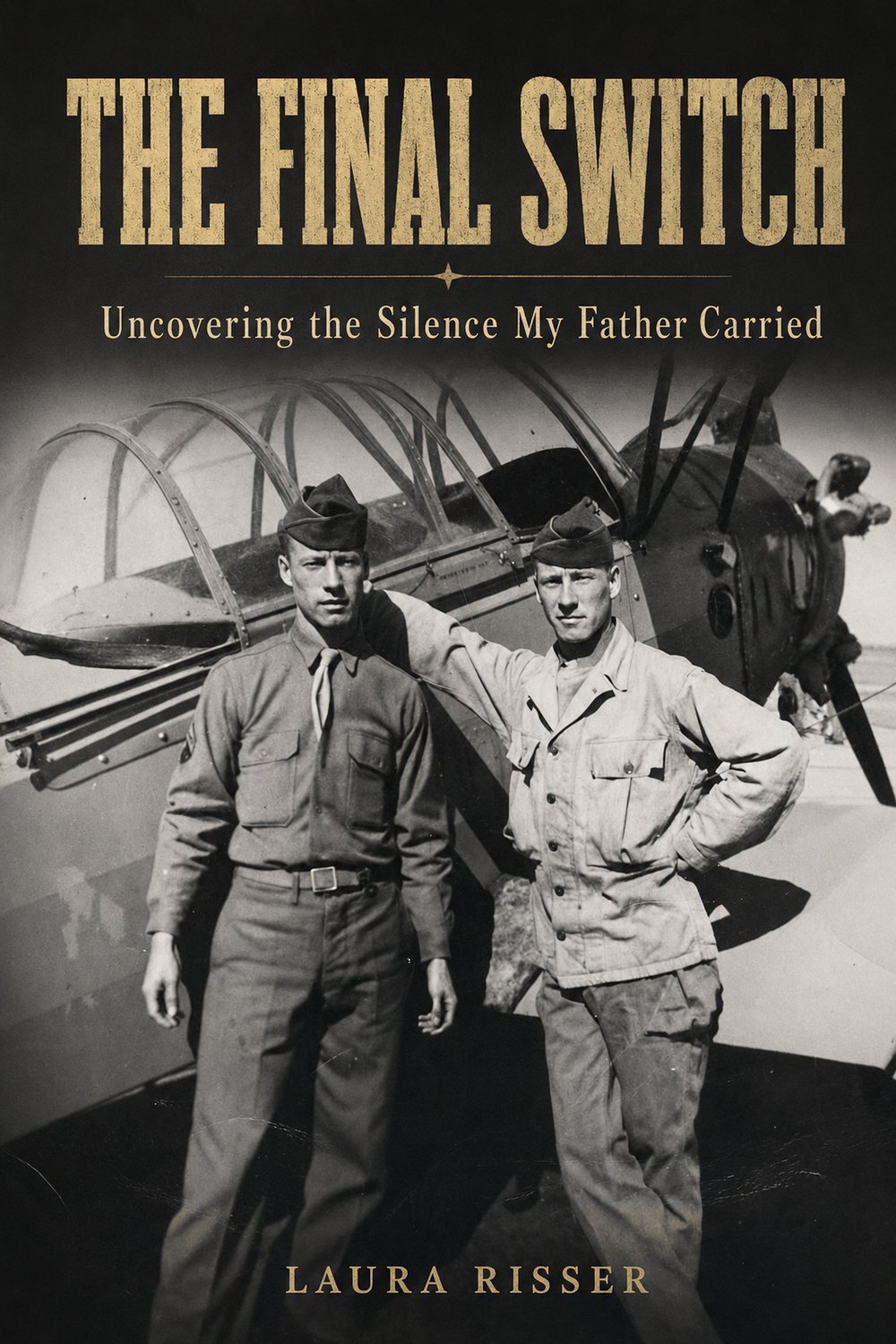 The Final Switch book cover — two young airmen before a training plane